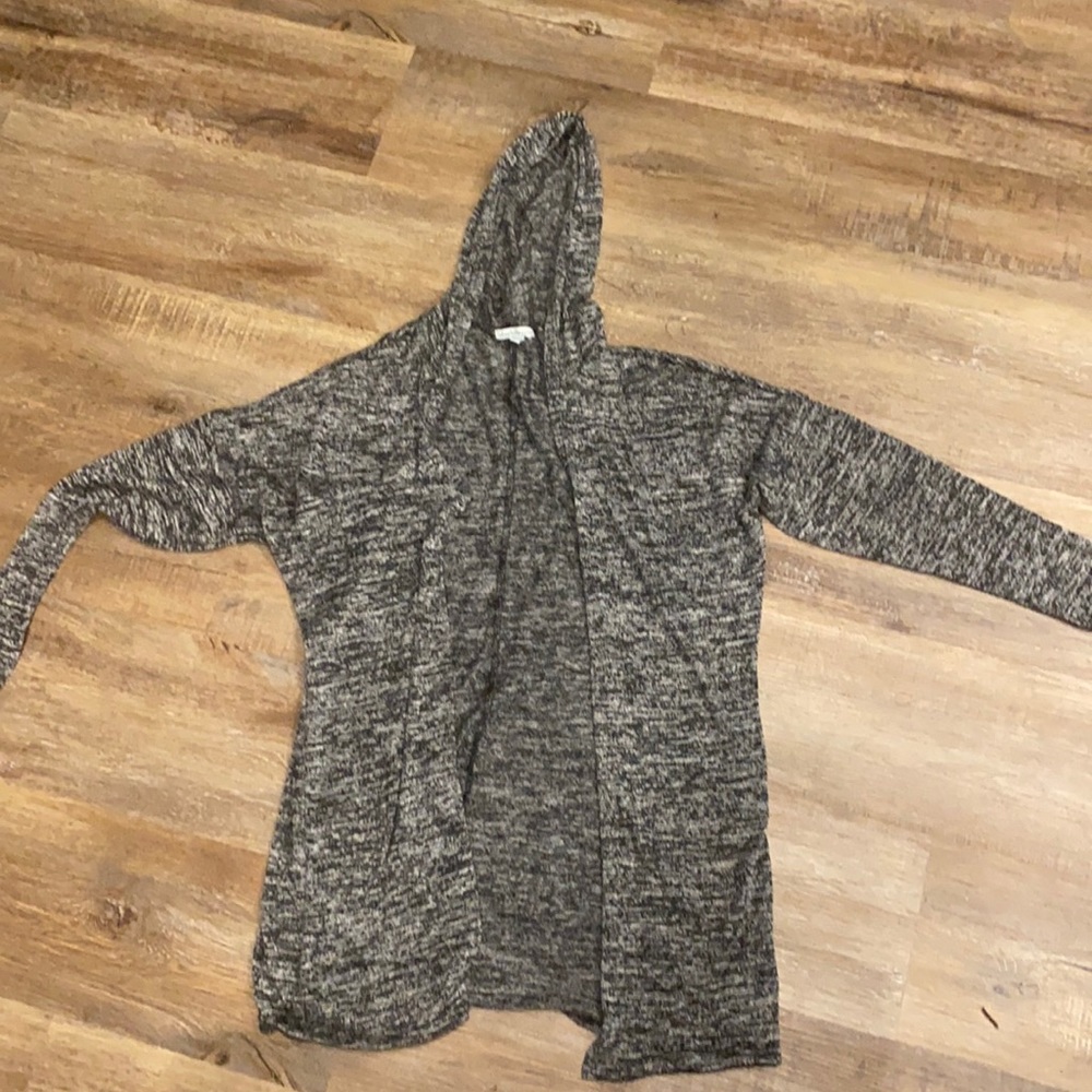 Charlotte russe medium hooded cardigan